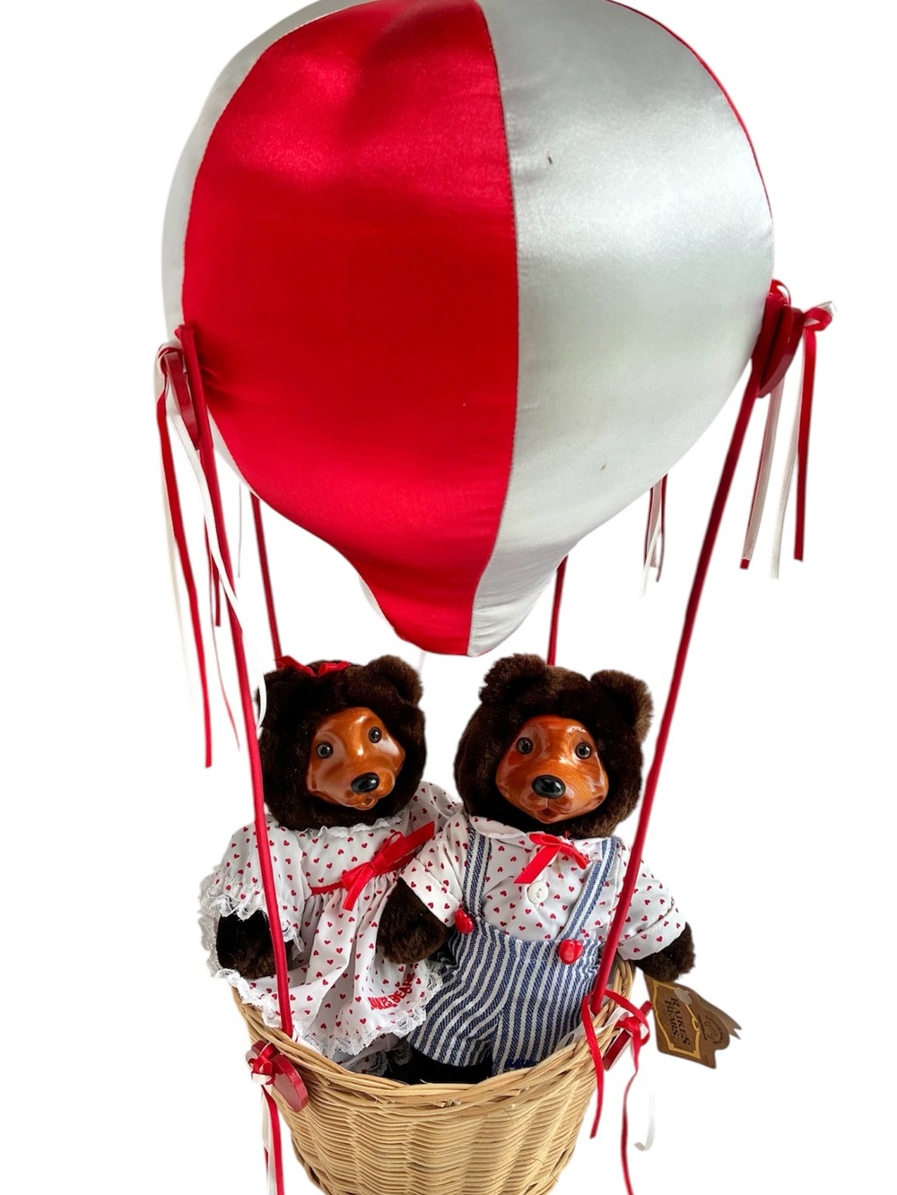 Vintage 1993 Robert Raikes Bears April Johnnie Valentine's Day Edition Balloon